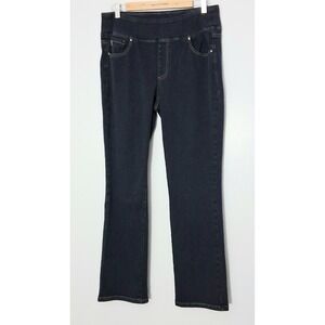 Belle by Kim Gravel Jeans Women's Size Flexibelle 14 Blue Straight Leg Pre-owned